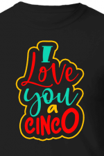 i love you a cinco, cinco de mayo free svg file
