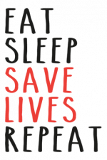 eat sleep save lives repeat, nurse free svg file