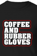 coffee and rubber gloves, nurse free svg file