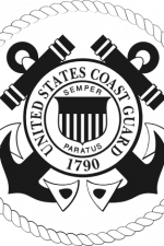 united states coast guard 1790, crossed anchors free svg file