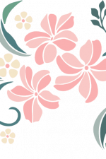 decorative flowers, floral clipart free svg file