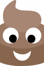 poo emoji, smiley clipart - free svg file for members