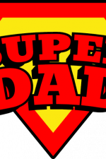 super dad, fathers day - free svg file for members