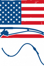 usa flag and fishing rod stick free svg file image