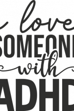 I love someone with ADHD free svg file