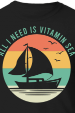 all I need is vitamin sea, sailing free svg file images