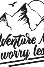 adventure more worry less, camping - free svg file for members