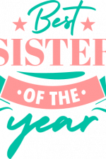 best sister of the year, sisters day free svg file