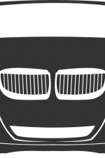 BMW car front view clipart image - free svg file for members