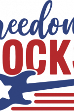 freedom rocks, funny 4th of july free svg file