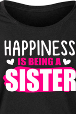 hapiness is being a sister, sisters day free svg file
