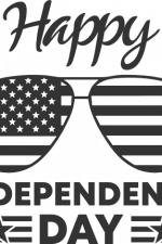 happy independence day, usa sunglasses free svg file