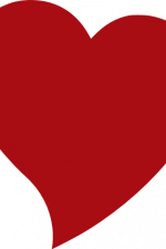 cute heart clipart image - free svg file for members