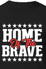 home of the brave, veteran, patriotic free svg file