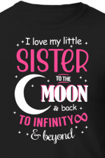 i love my little sister to the moon free svg file