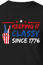 keeping it classy since 1776, 4th july free svg file