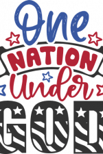 one nation under one god, 4th of july free svg file