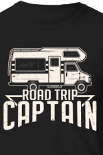 road trip captain, caravan camping shirt design - free svg file for members