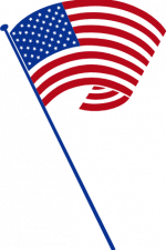 usa flag clipart free svg file image