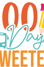 100 days sweeter, back to school - free svg file for members