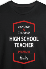 genuine and trusted, high school teacher free svg file