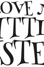 i love my little sister - free svg file for members