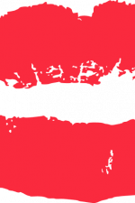 lipstick kiss, lips - free svg file for members