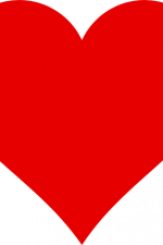 simple heart - free svg file for members