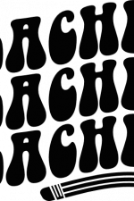 teacher sign, back to school - free svg file for members