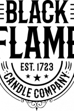 black flame candle company - free svg file for members
