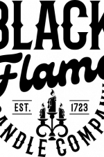 black flame candle company, halloween - free svg file for members