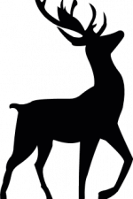 deer silhouette free svg file