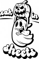 freak in the sheets, halloween - free svg file
