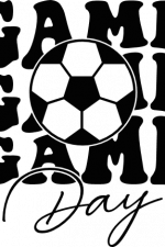 game day, soccer - free svg file for members