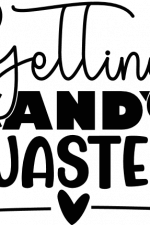 getting candy wasted, funny halloween - free svg file for members