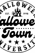 halloween town university - free svg file for members