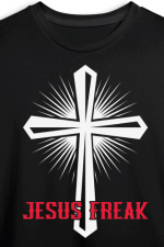jesus freak, funny christian - free svg file for members