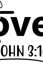 loved, john 3:16, religious - free svg file for members