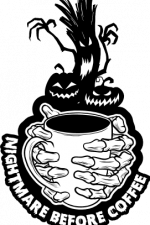 nightmare before coffe, halloween - free svg file for members