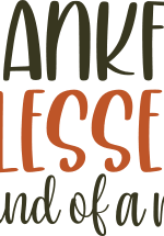 thankful blessed and kinda of a mess, funny fall - free svg file for members