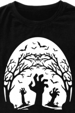 zombie hands, graveyard, halloween free svg file image