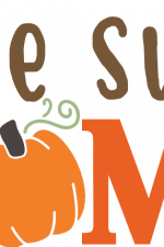 home sweet home sign with pumpkin, fall - free svg file for members