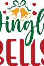 jingle bells, christmas - free svg file for members