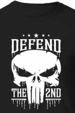 defend the 2nd, skull, patriotics shirt - free svg file for members