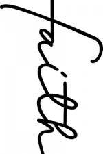 cross made of faith word, religious - free svg file for members