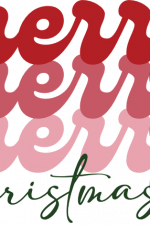 merry merry merry christmas - free svg file for members