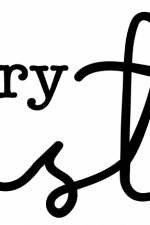 merry christmas sign, handwritten - free svg file for members