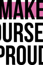make yourself proud, motivational - free svg file for members