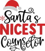 santas nicest counsedor, funny christmas free svg file