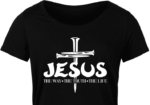 jesus sign and cross, the way, the truth, the life - free svg files for members